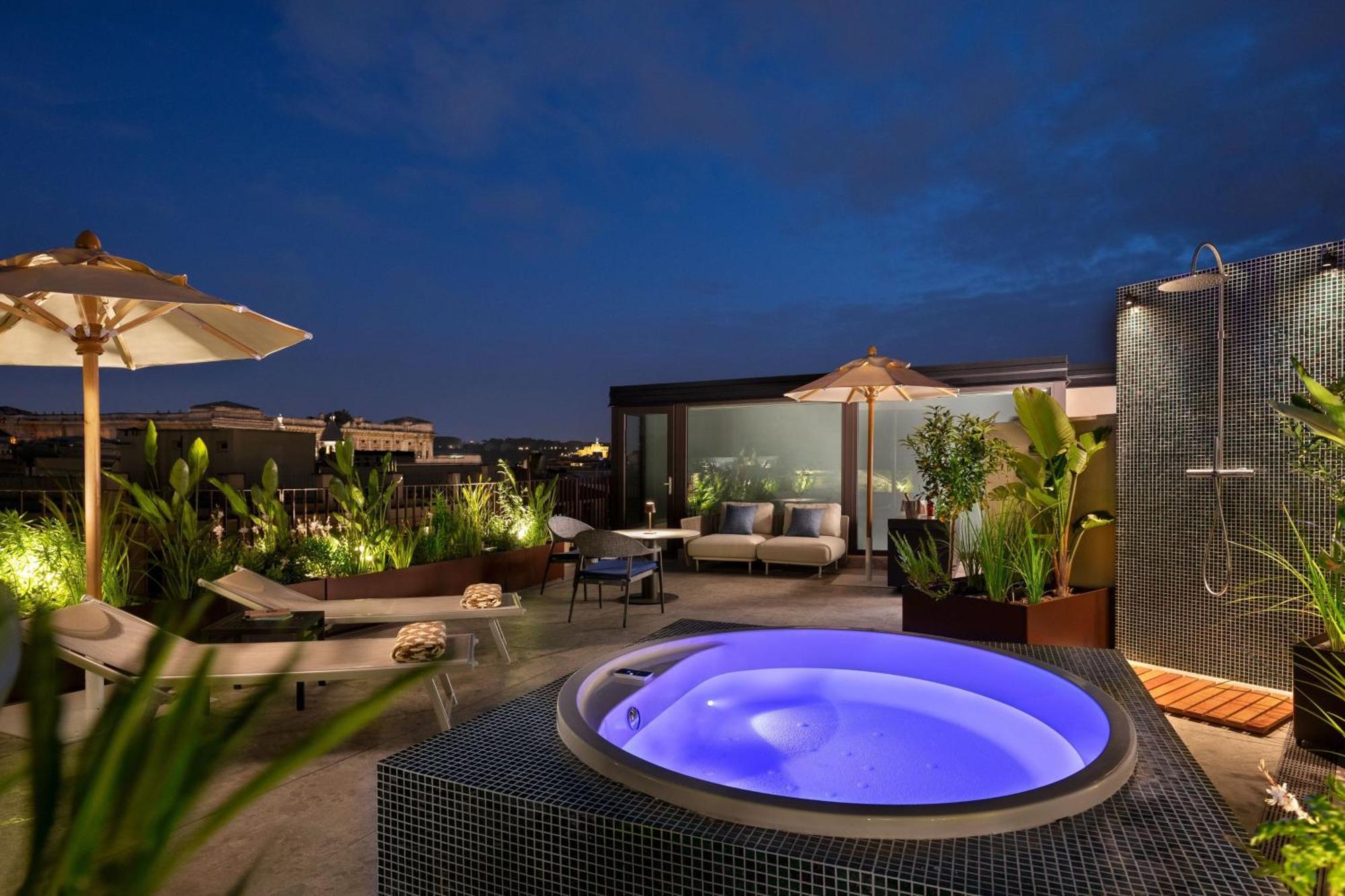 Le Meridien Visconti Rome Bagian luar foto